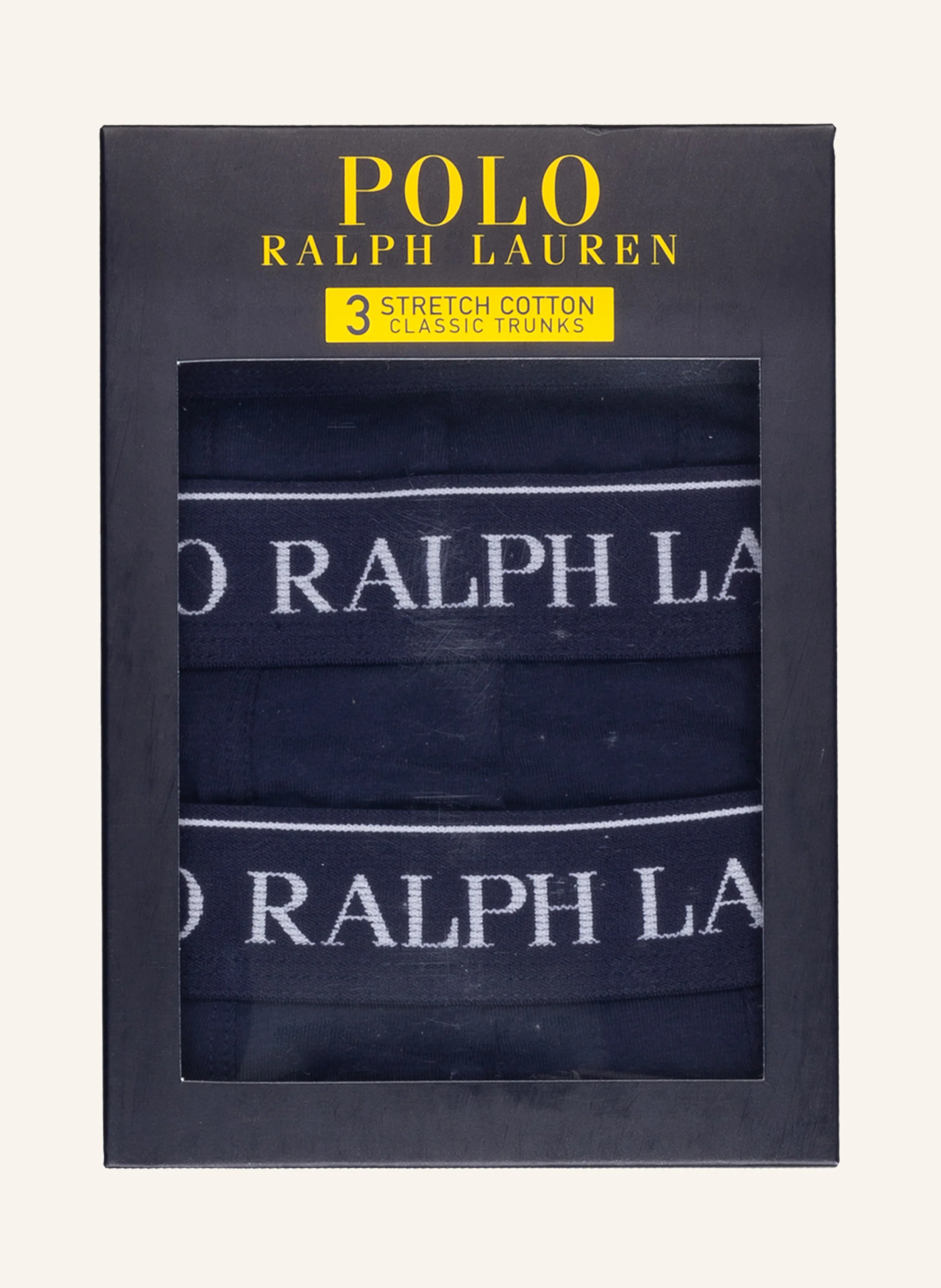 POLO RALPH LAUREN 3er-Pack Boxershorts – DUNKELBLAU