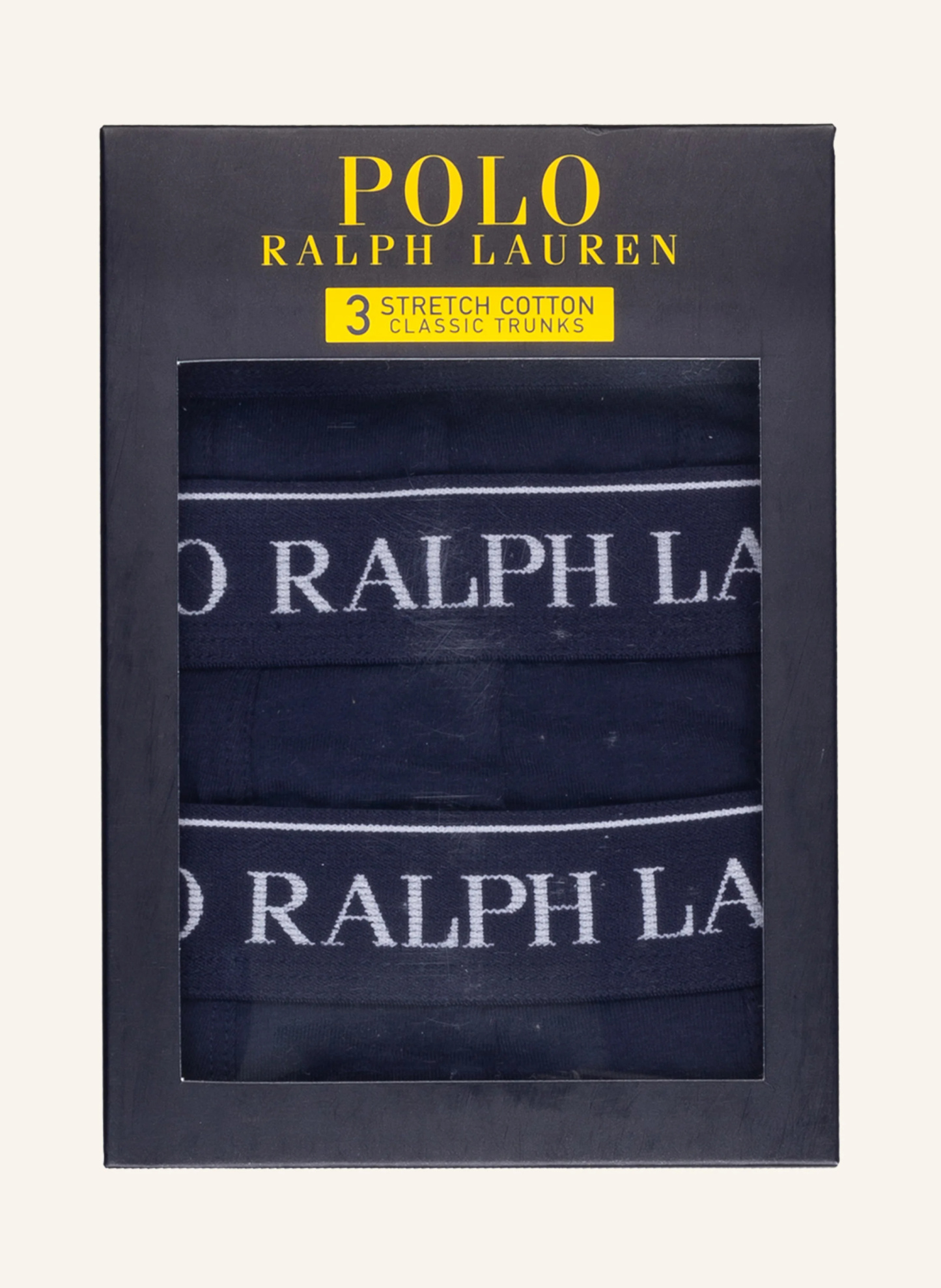 POLO RALPH LAUREN 3er-Pack Boxershorts – DUNKELBLAU