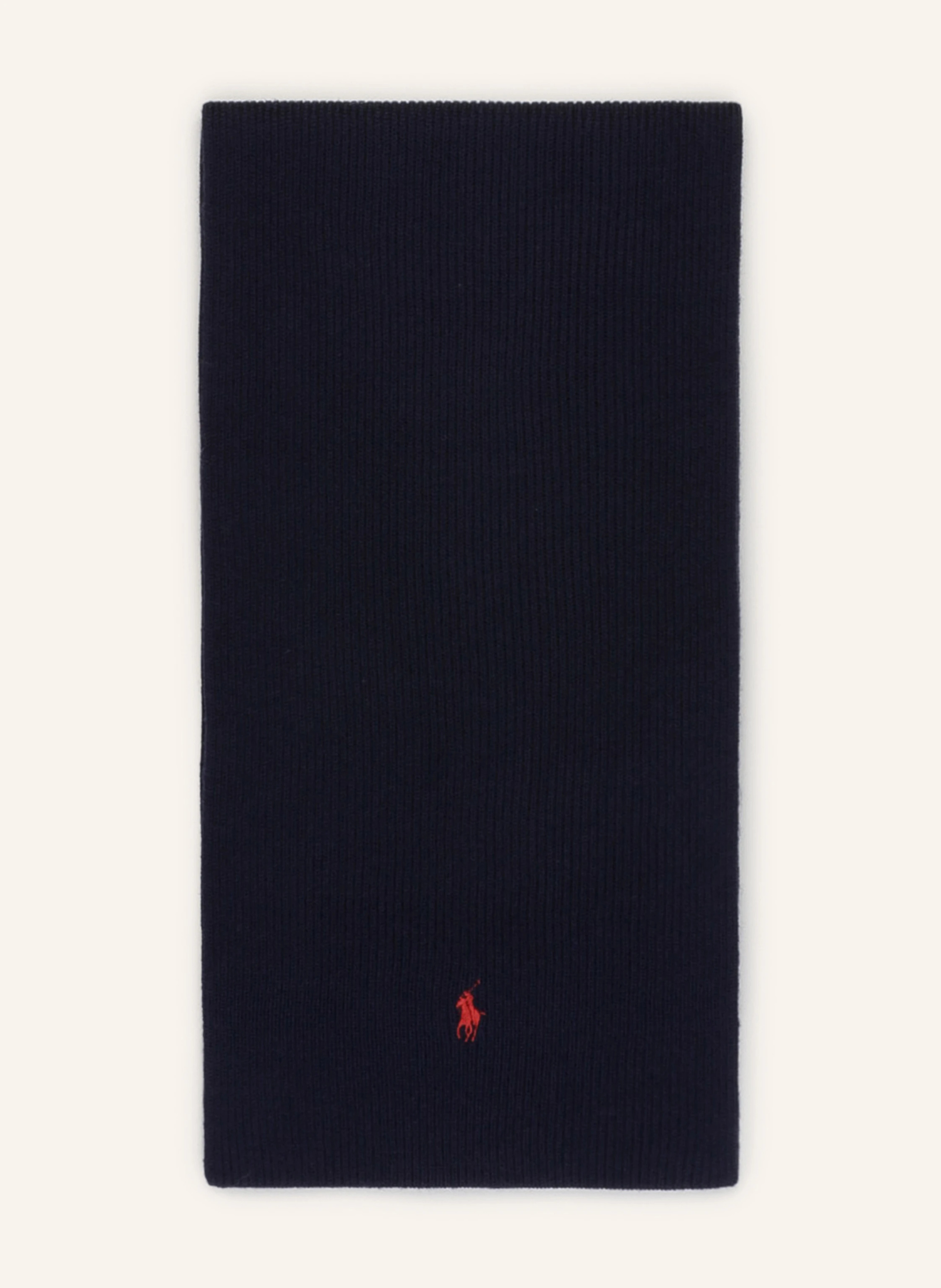POLO RALPH LAUREN Schal aus Merinowolle – DUNKELBLAU
