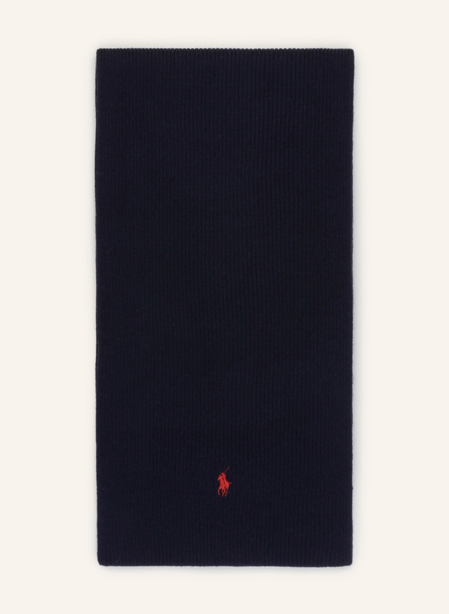 POLO RALPH LAUREN Schal aus Merinowolle – DUNKELBLAU