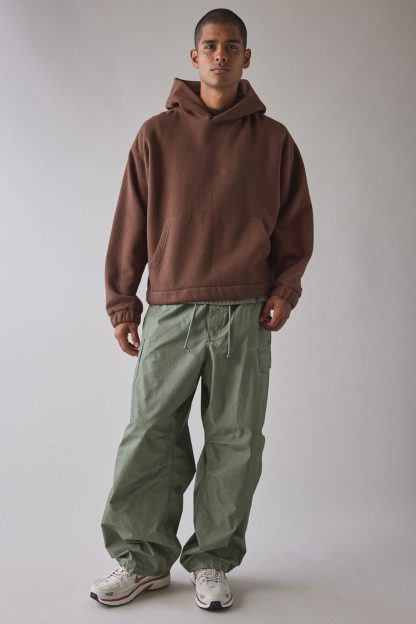 Standard Cloth Jump Shot Hoodie Sweatshirt - Brown