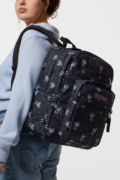 JanSport Big Student Backpack - Pastel Petals Black