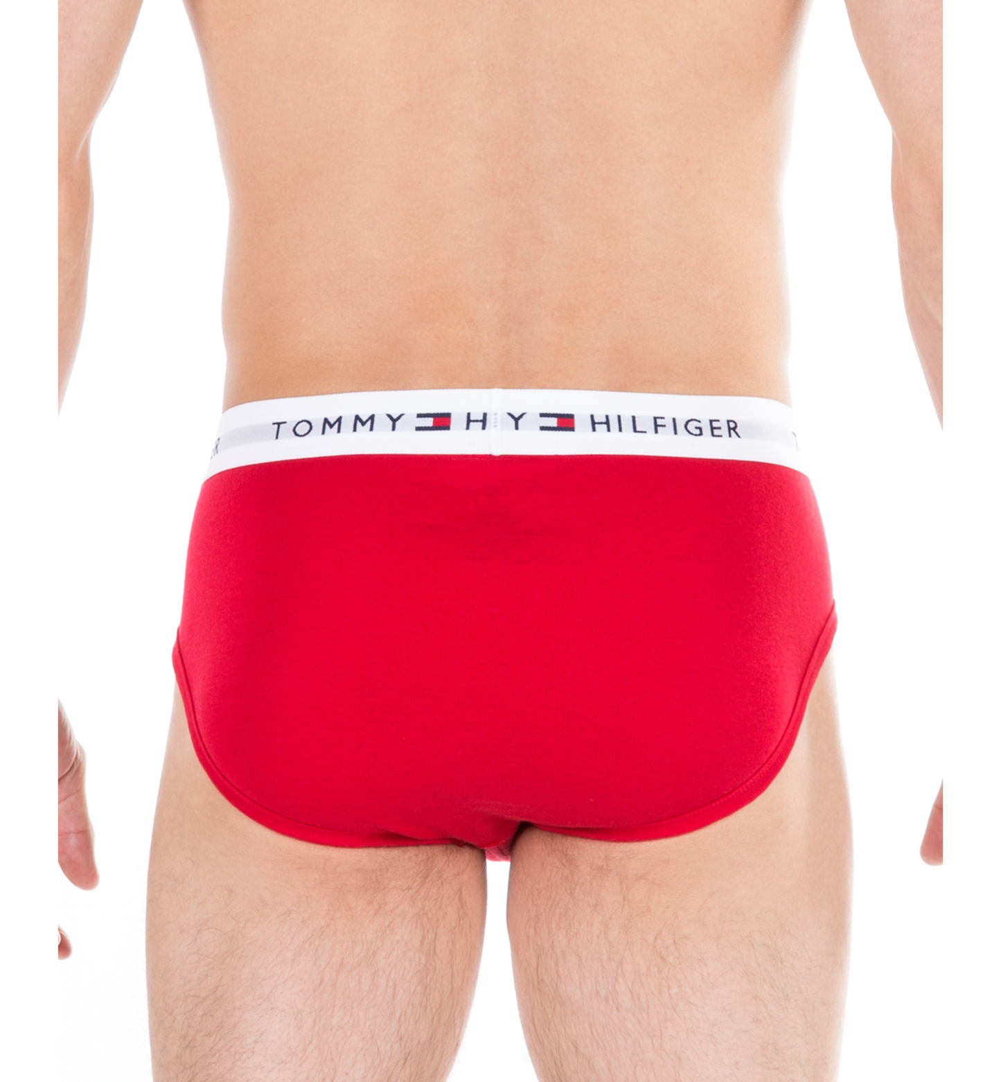 Tommy Hilfiger Men's 4-Pack Classic Cotton Moisture-Wicking Briefs Underwear - Mahogany