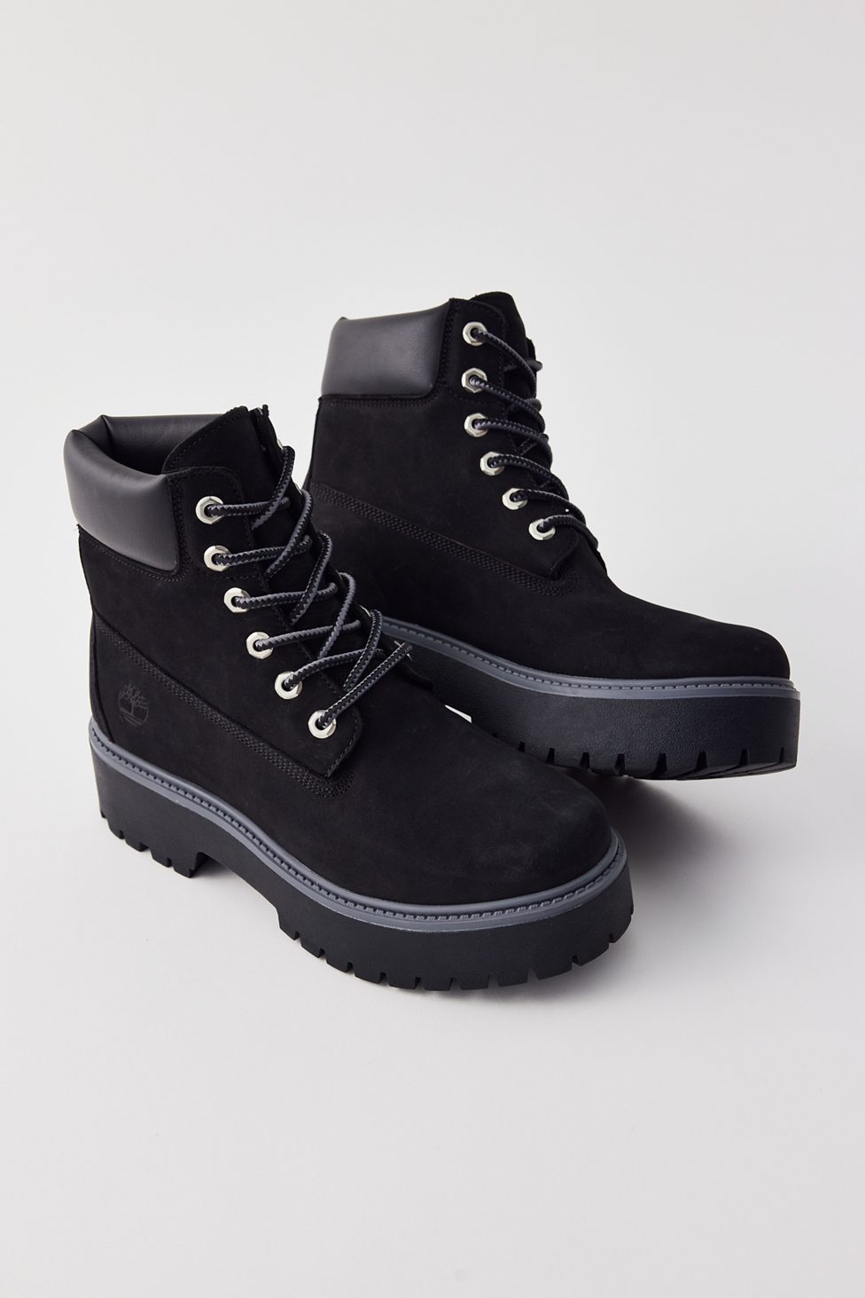 Timberland Women's Stone Street 6-Inch Platform Waterproof Boots - Black