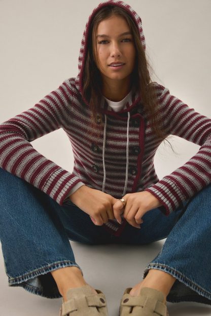BDG Off Campus Hoodie Sweater - Brown