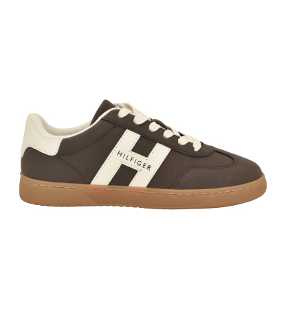 Tommy Hilfiger Women's Maisie Low Profile Lace-Up Sneakers - Dark Brown