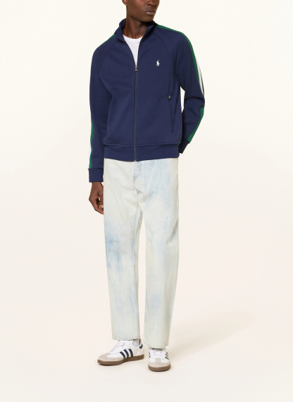 POLO RALPH LAUREN Sweatjacke – DUNKELBLAU / GRÜN / WEISS