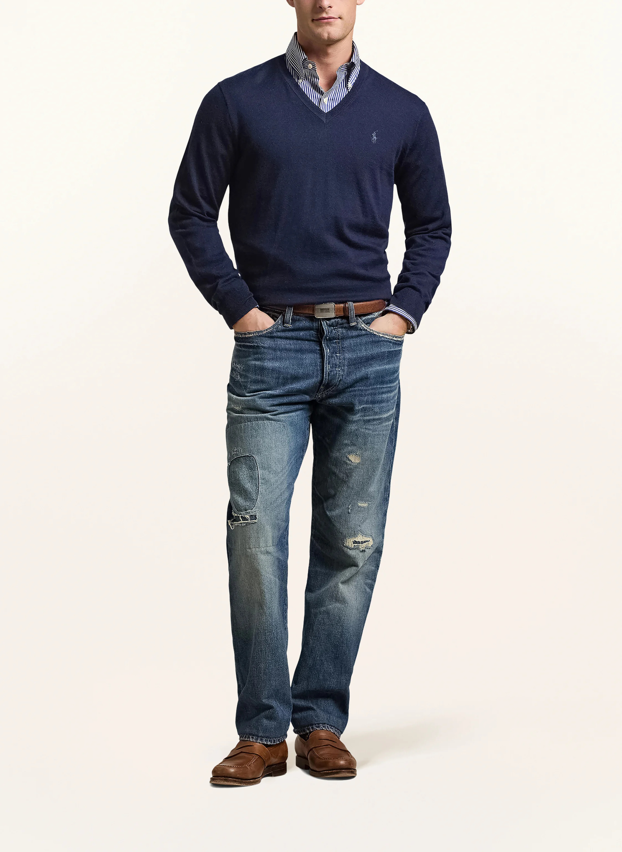 POLO RALPH LAUREN Pullover – DUNKELBLAU