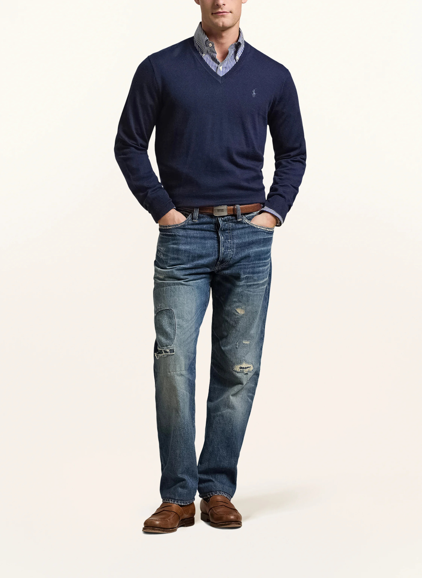 POLO RALPH LAUREN Pullover – DUNKELBLAU