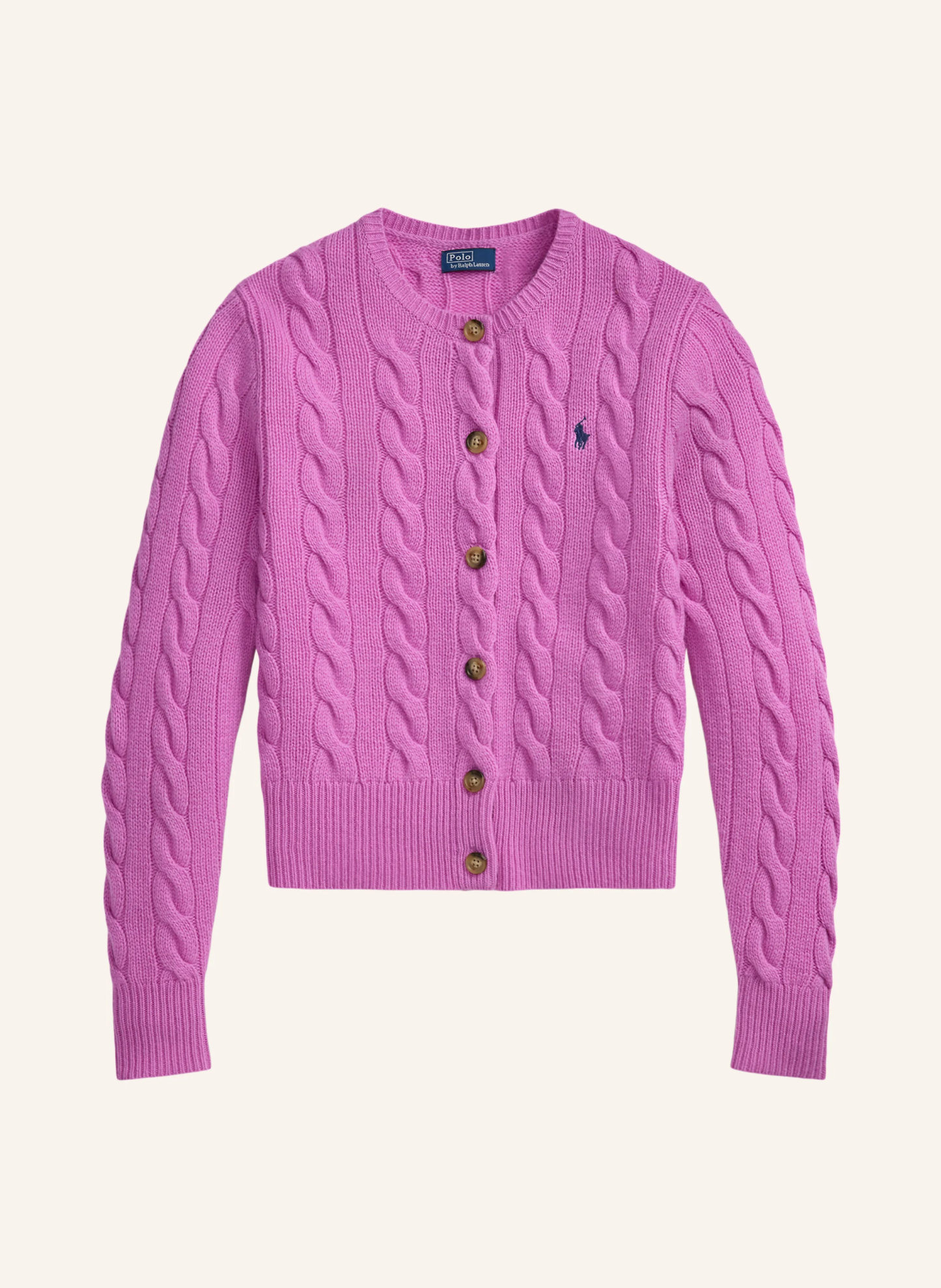POLO RALPH LAUREN Strickjacke – FUCHSIA (2)