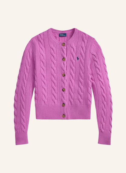 POLO RALPH LAUREN Strickjacke – FUCHSIA (2)