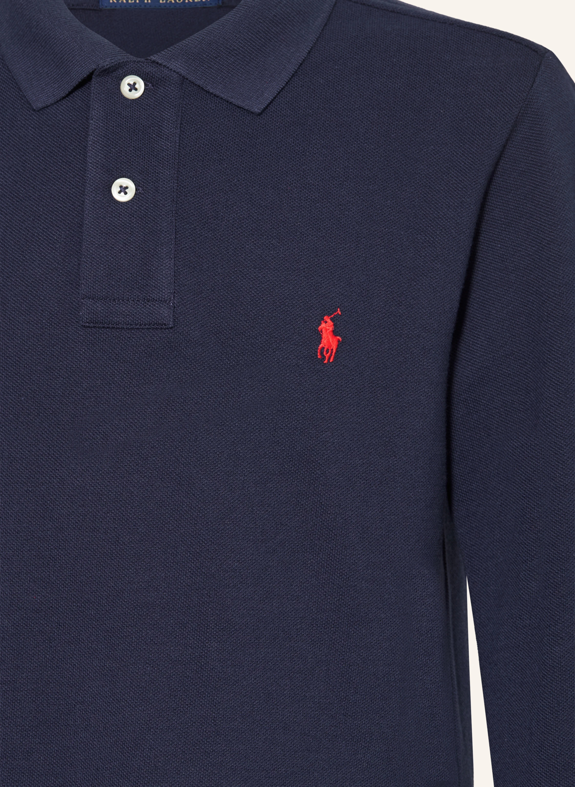 POLO RALPH LAUREN Piqué-Poloshirt – DUNKELBLAU