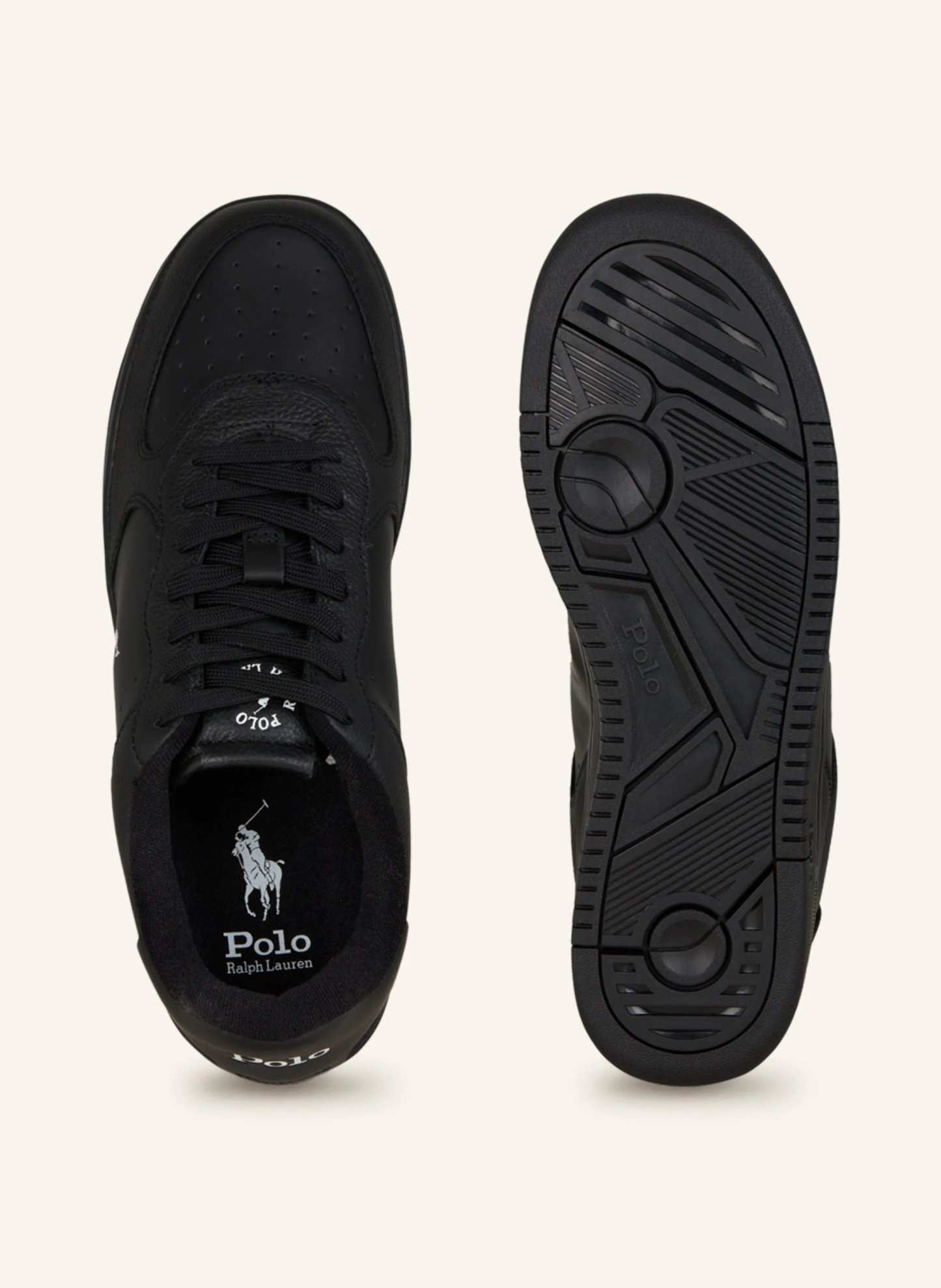 POLO RALPH LAUREN Sneaker – SCHWARZ