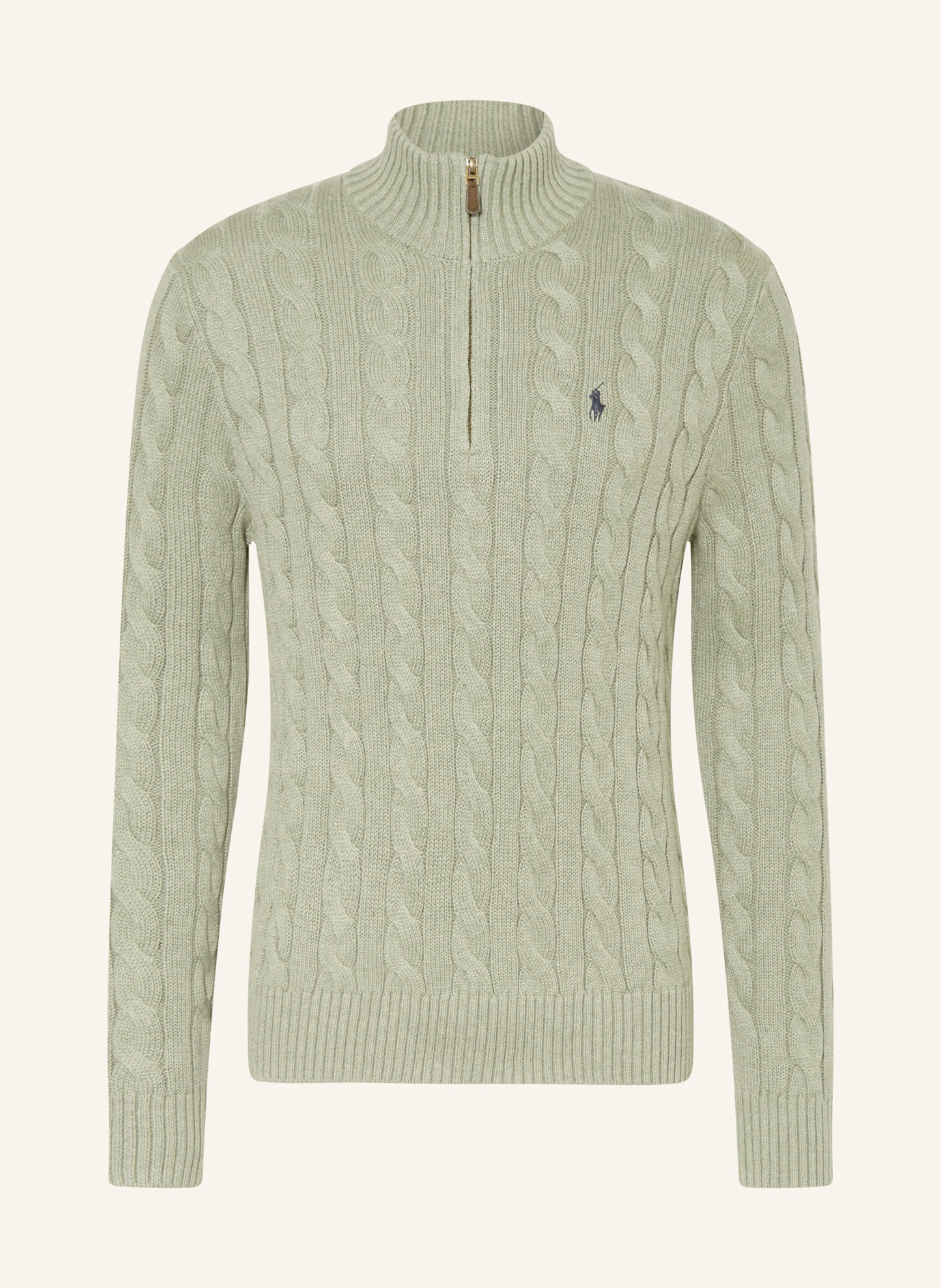 POLO RALPH LAUREN Troyer – HELLGRÜN / DUNKELBLAU