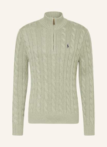 POLO RALPH LAUREN Troyer – HELLGRÜN / DUNKELBLAU