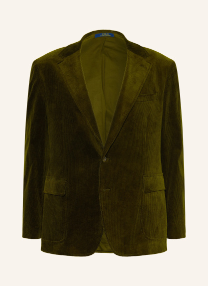 POLO RALPH LAUREN Anzugsakko Regular Fit aus Cord – 501 FALL OLIVE