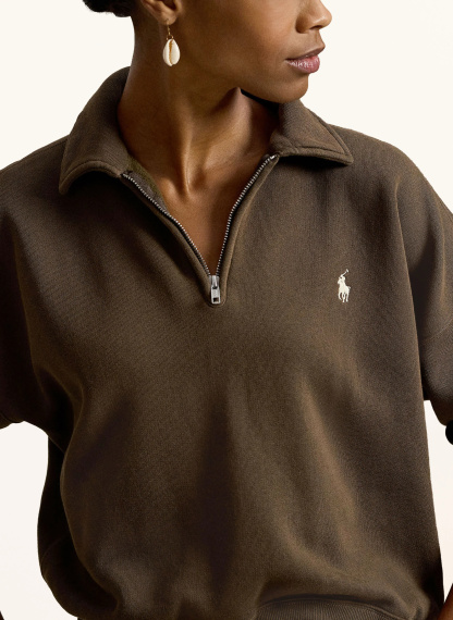 POLO RALPH LAUREN Sweat-Troyer – DUNKELBRAUN (2)