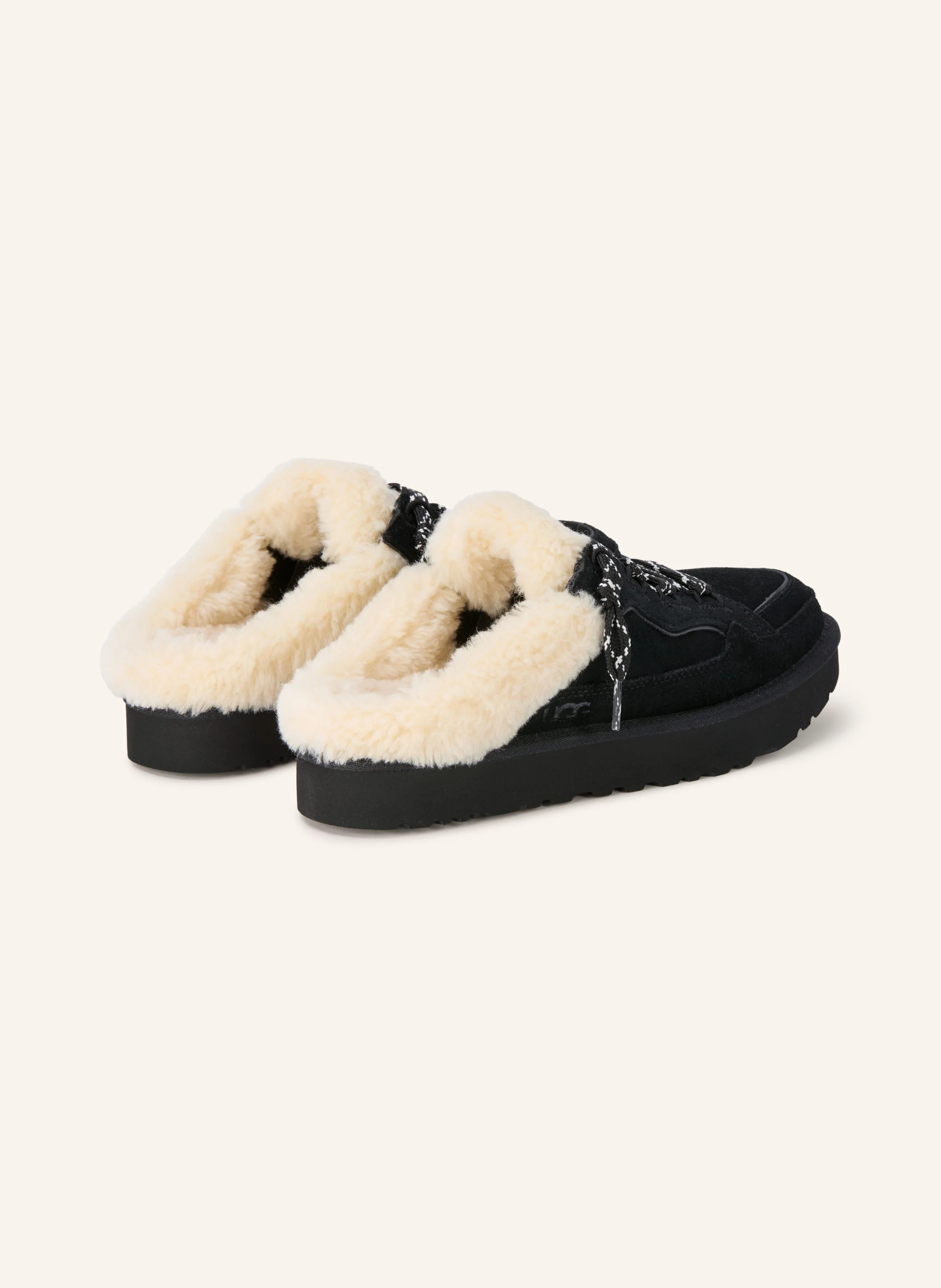 UGG Mules LOWMEL – SCHWARZ / ECRU