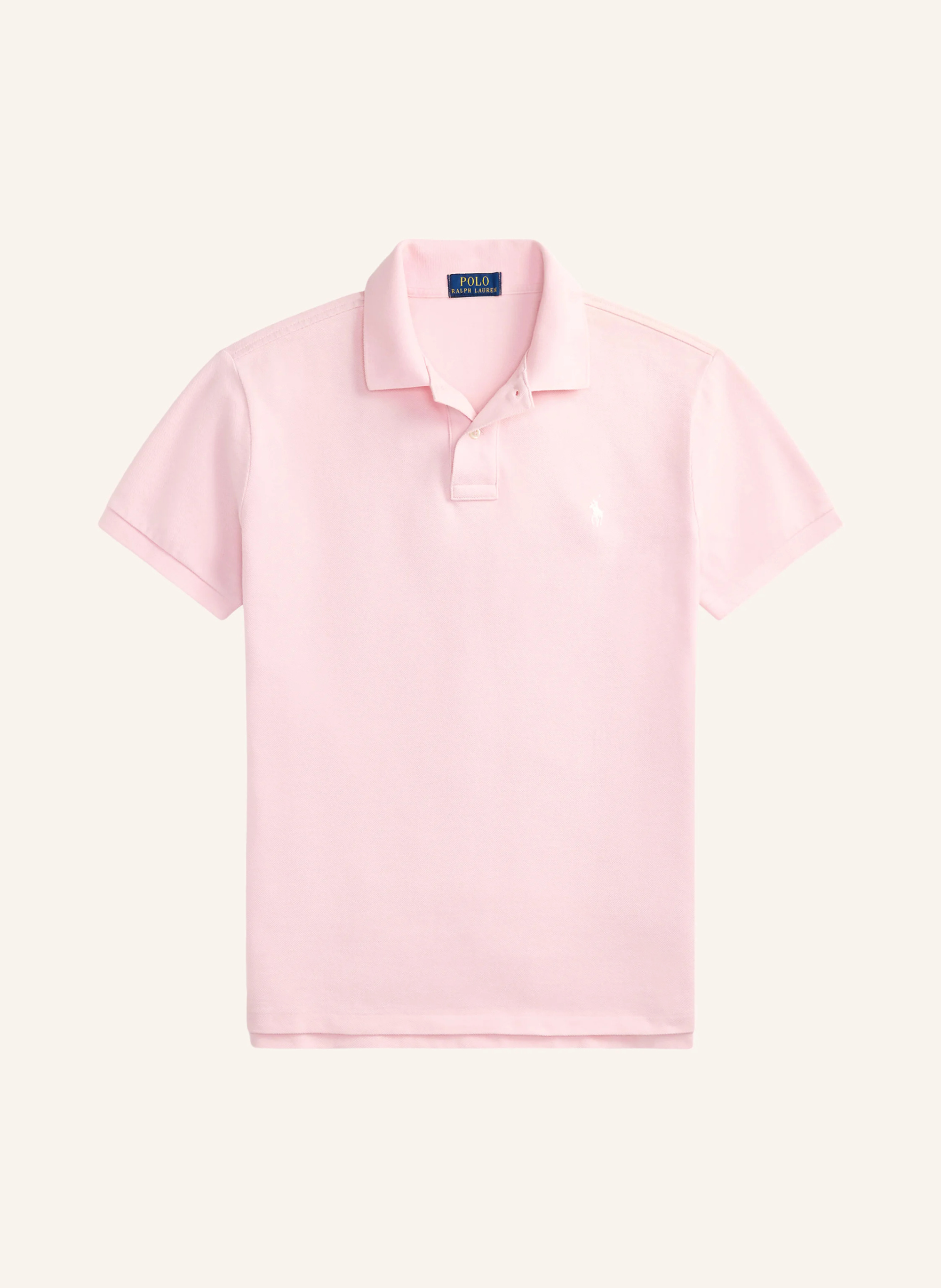 POLO RALPH LAUREN Piqué-Poloshirt Custom Slim Fit – ROSA (2)