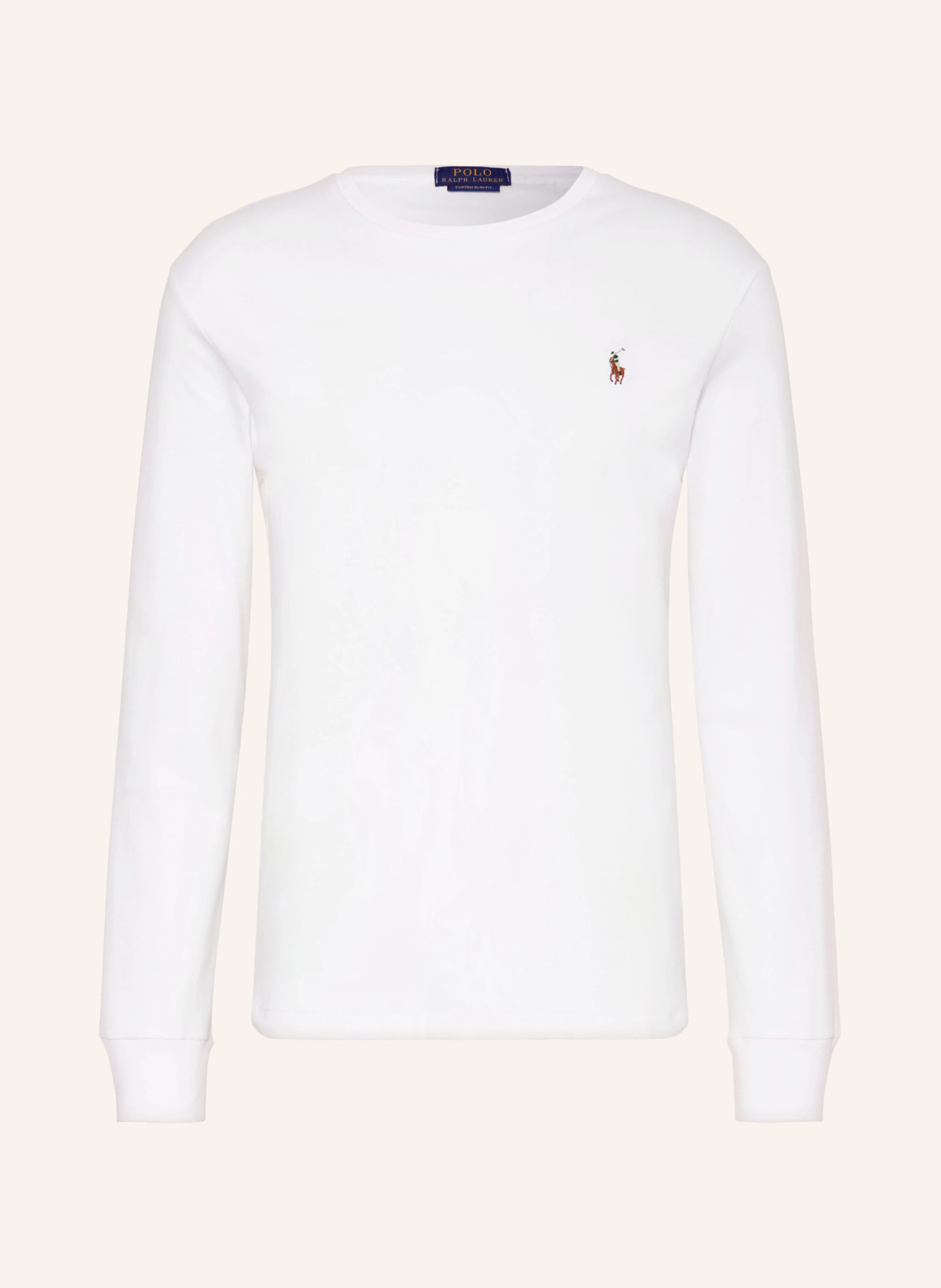 POLO RALPH LAUREN Longsleeve – WEISS