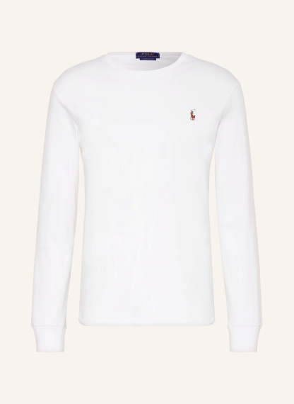 POLO RALPH LAUREN Longsleeve – WEISS
