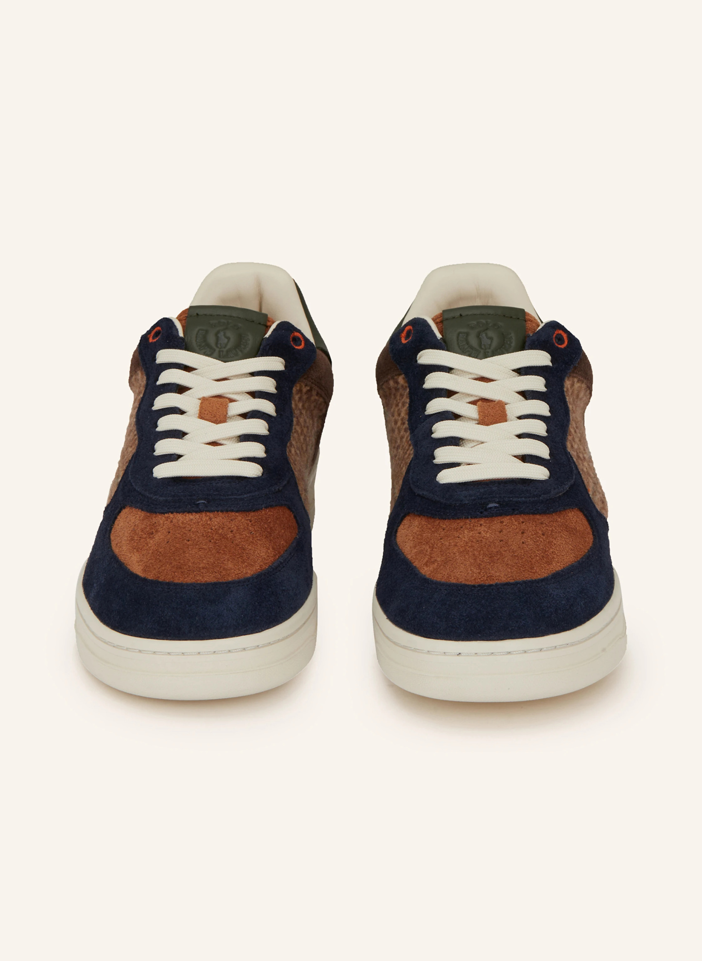 POLO RALPH LAUREN Sneaker MASTERS – DUNKELBLAU / BRAUN / KHAKI