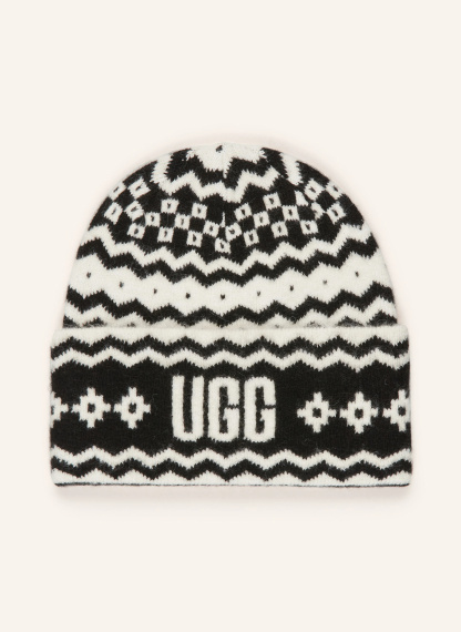 UGG Mütze – SCHWARZ / WEISS