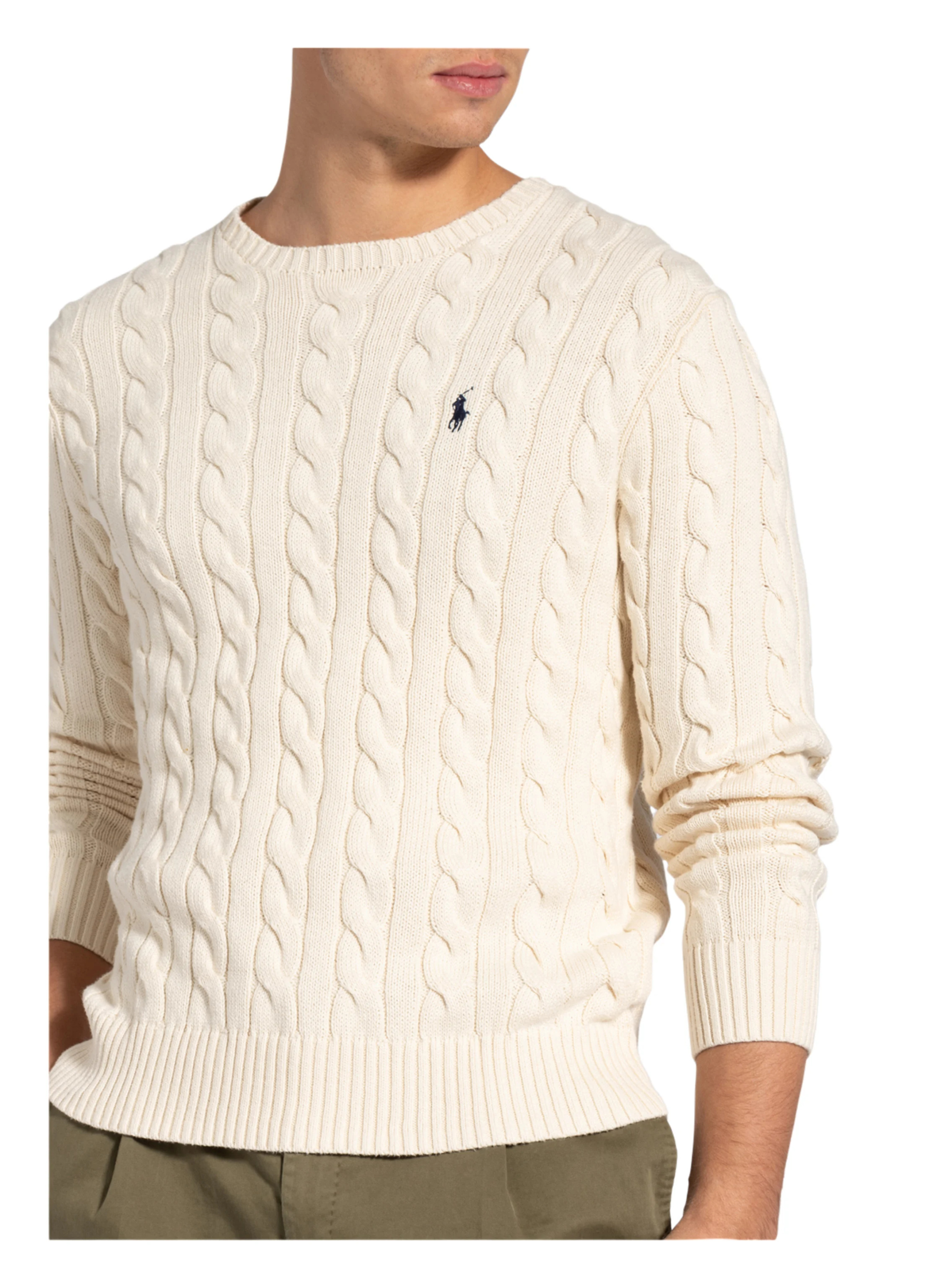 POLO RALPH LAUREN Pullover – ECRU