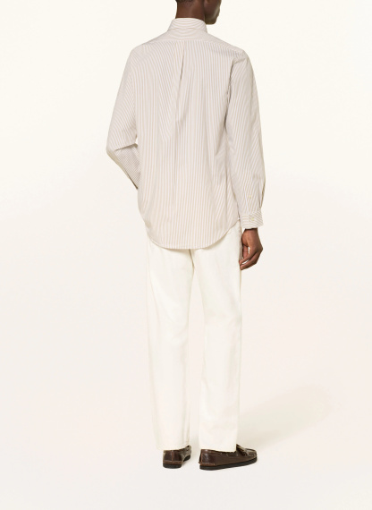 POLO RALPH LAUREN Hemd Custom Fit – BEIGE / WEISS (1)