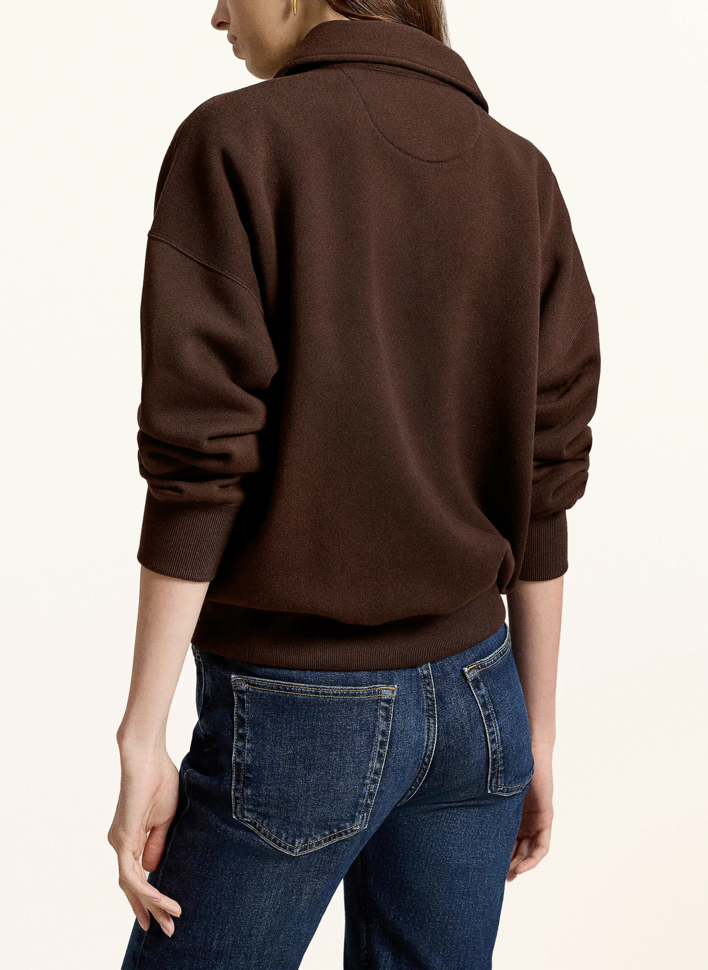 POLO RALPH LAUREN Sweat-Troyer – DUNKELBRAUN (1)