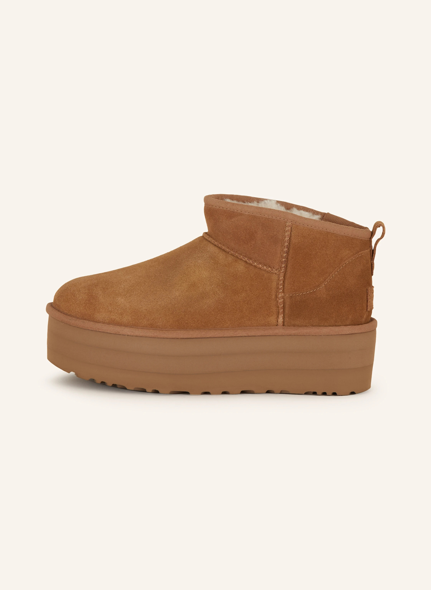 UGG Plateau-Boots CLASSIC ULTRA MINI PLATFORM – COGNAC