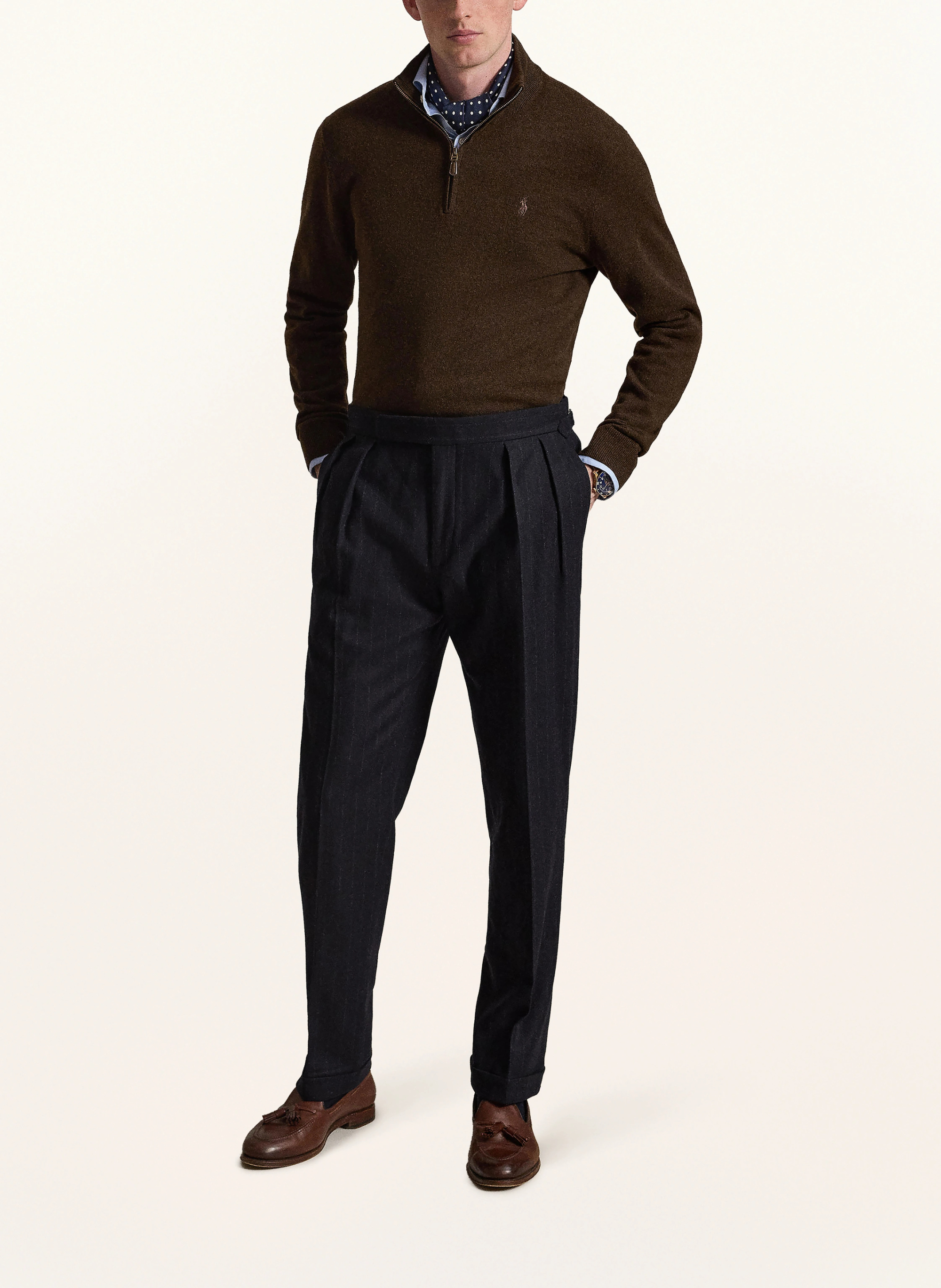POLO RALPH LAUREN Troyer – DUNKELBRAUN (1)
