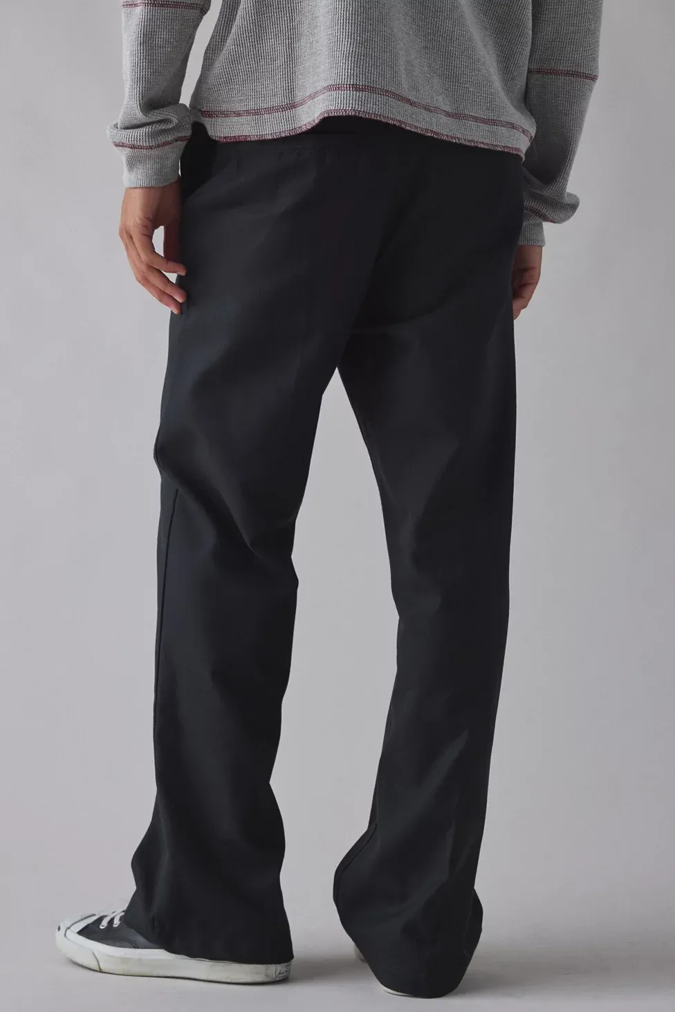 Standard Cloth Chandler Flare Trouser Pants - Black