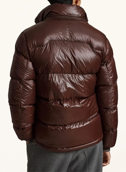 POLO RALPH LAUREN Daunenjacke GORHAM mit abnehmbarer Kapuze – DUNKELBRAUN