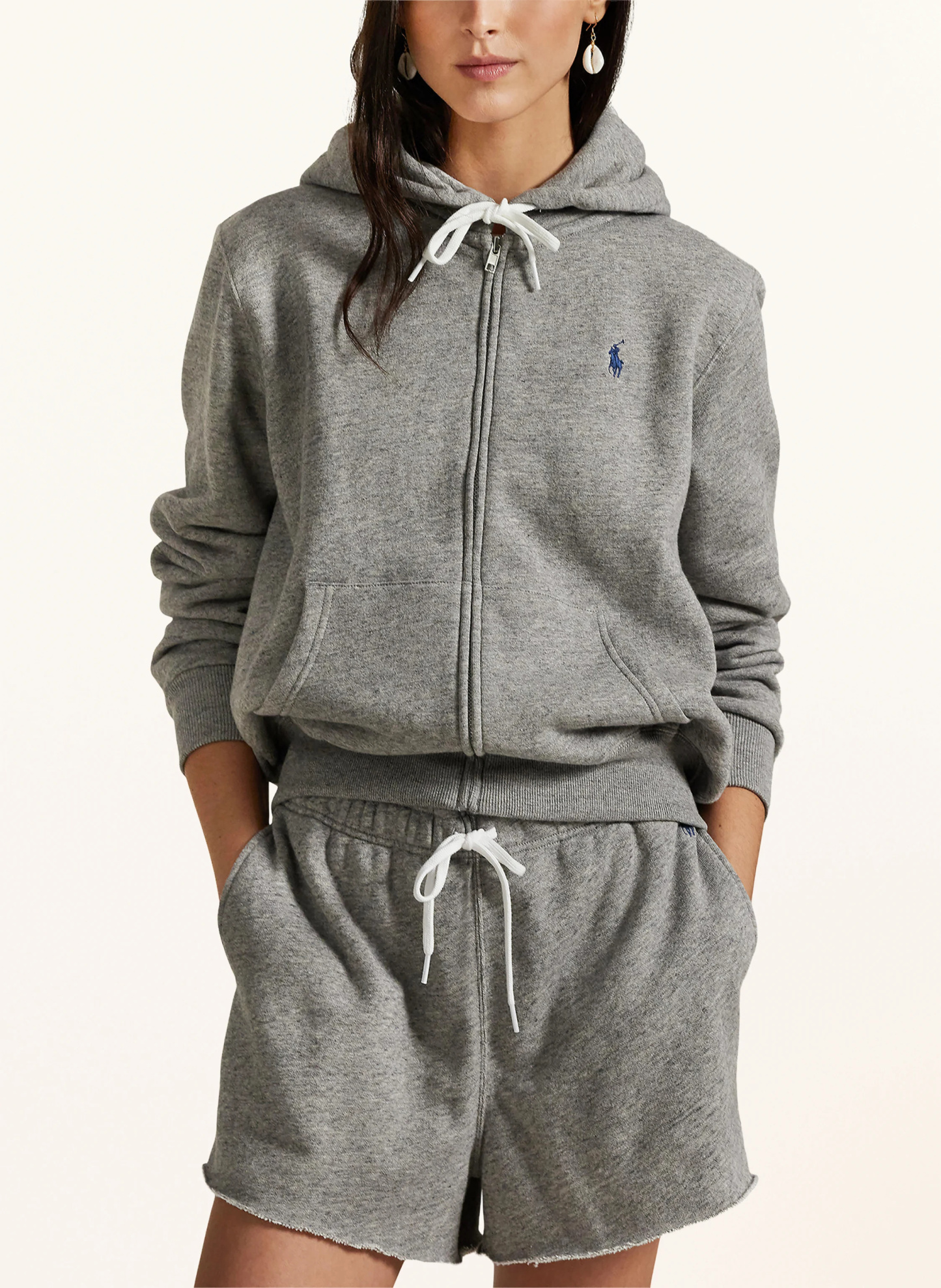 POLO RALPH LAUREN Sweatjacke – GRAU