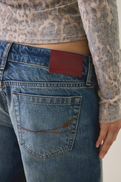 BDG Alto Ultimate Low-Rise Straight Jeans - Vintage Denim Dark