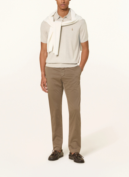 POLO RALPH LAUREN Strick-Poloshirt – BEIGE