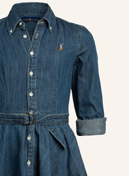 POLO RALPH LAUREN Jeanskleid – DUNKELBLAU