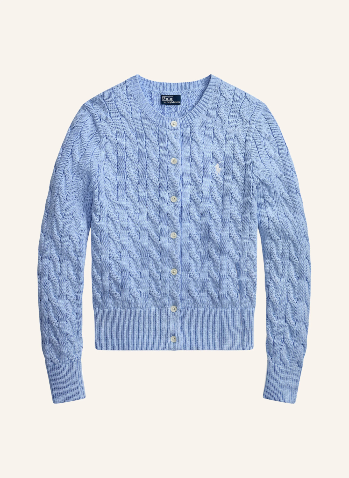POLO RALPH LAUREN Strickjacke – HELLBLAU