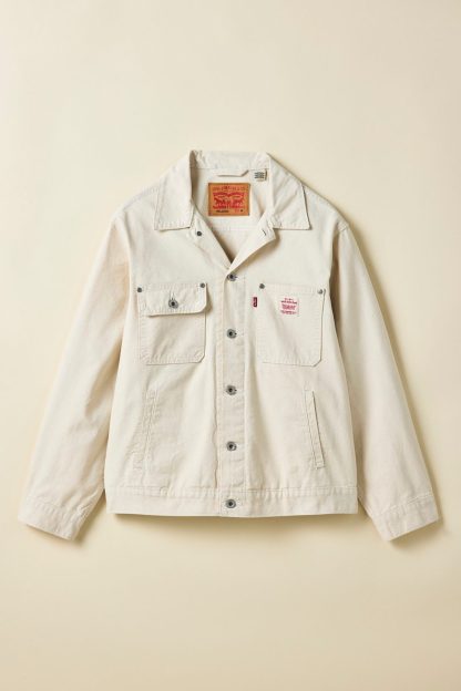 Levi’s® Sunrise Trucker Jacket - Undyed Ecru Greige