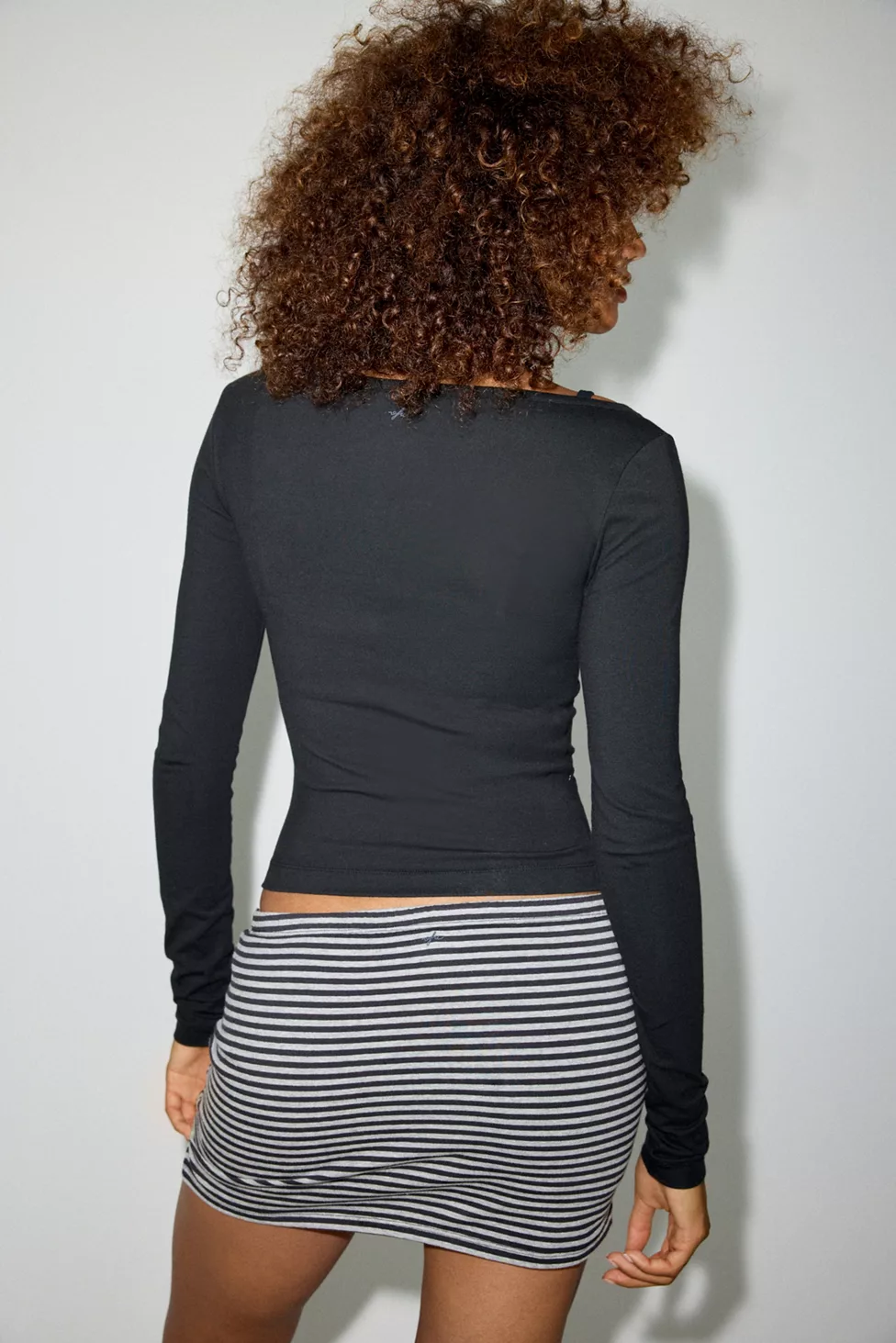 Out From Under Bec Fitted Cardigan - Black