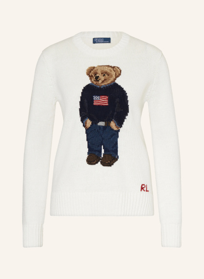 POLO RALPH LAUREN Leinenpullover – WEISS