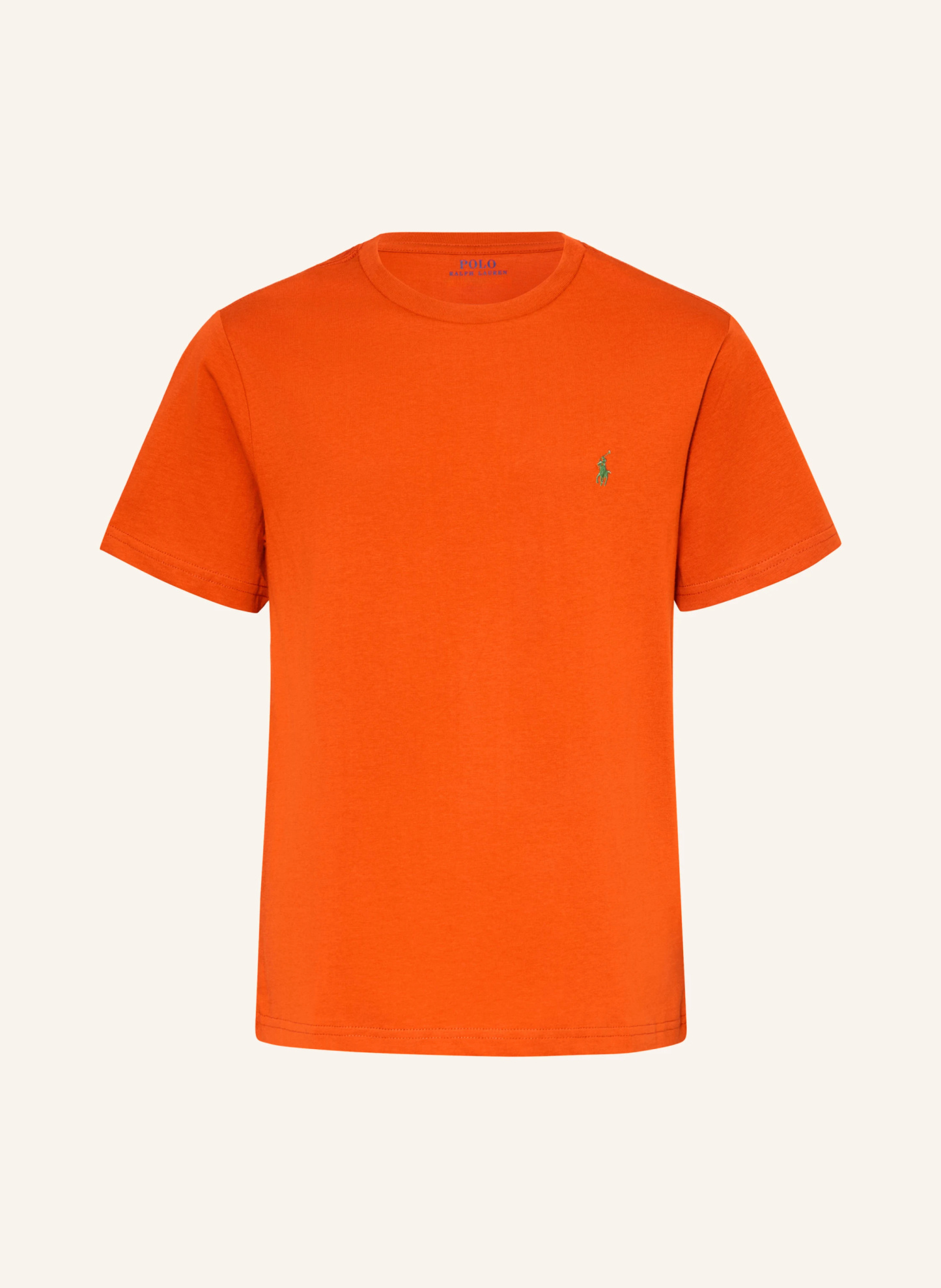 POLO RALPH LAUREN T-Shirt – DUNKELORANGE / GRÜN