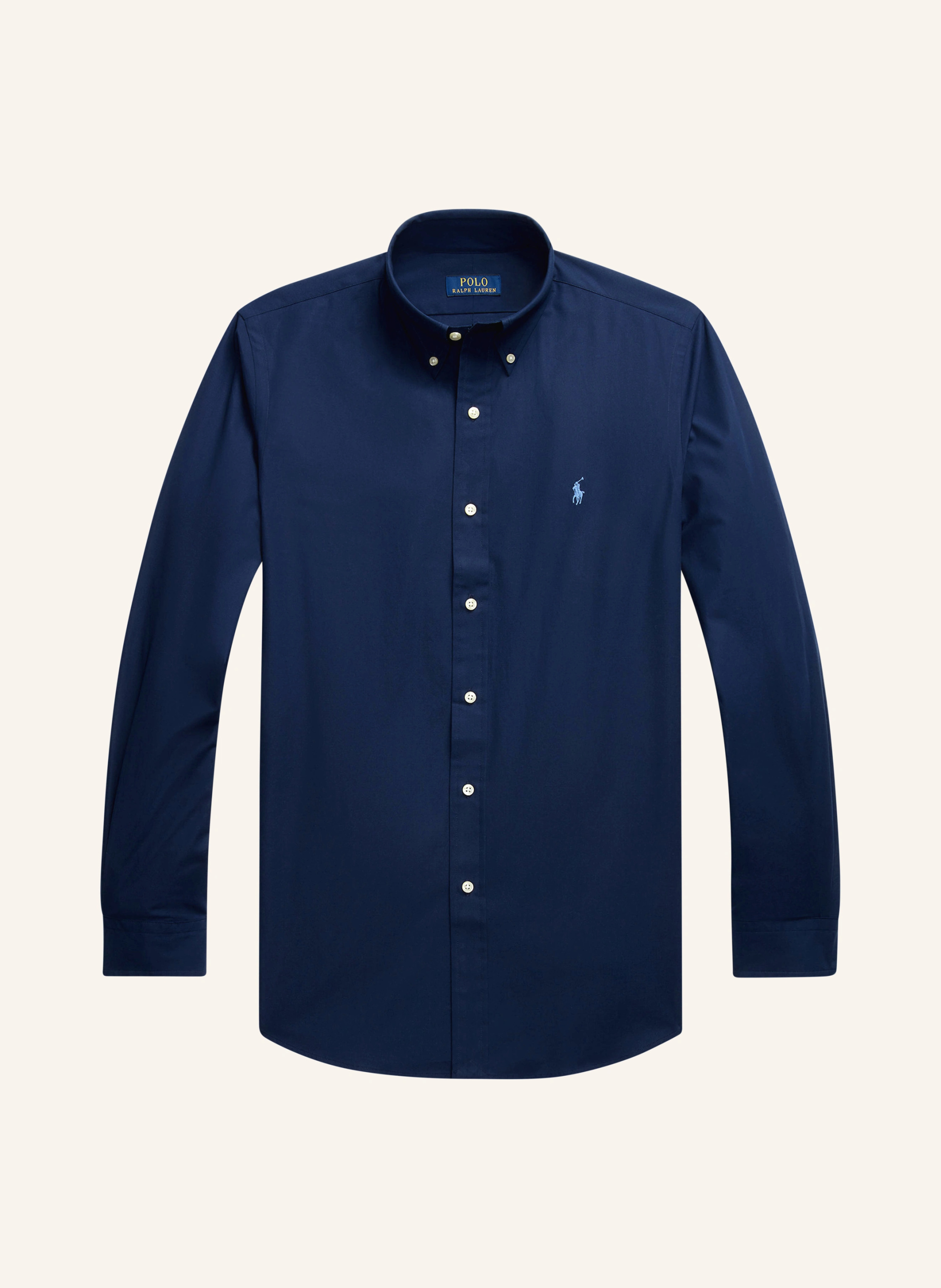 POLO RALPH LAUREN Hemd Custom Fit – DUNKELBLAU