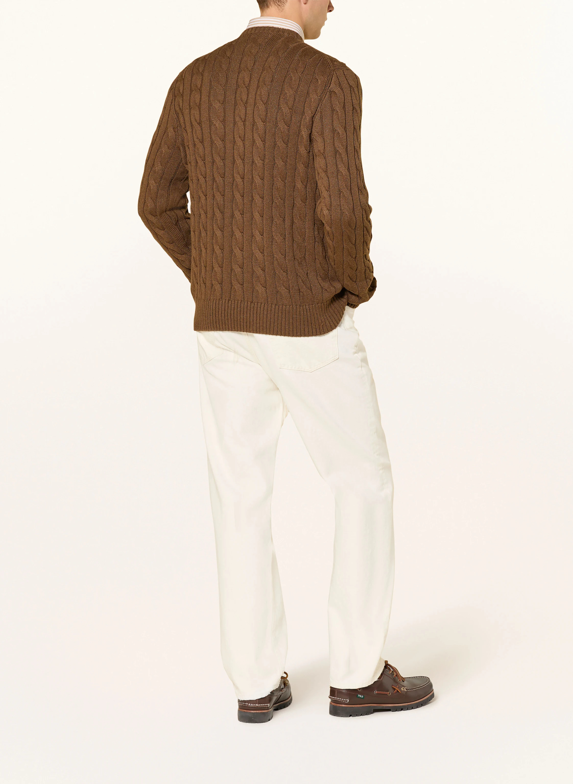 POLO RALPH LAUREN Pullover – BRAUN