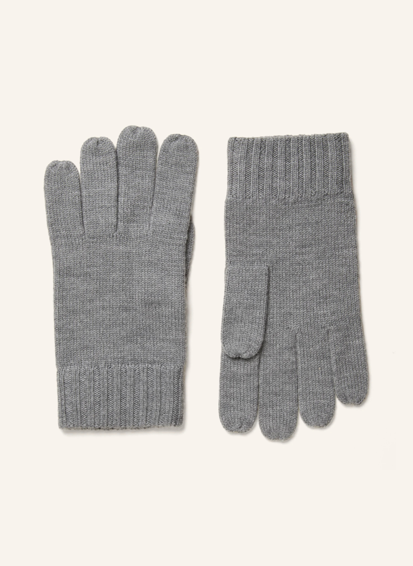 POLO RALPH LAUREN Handschuhe aus Merinowolle – GRAU