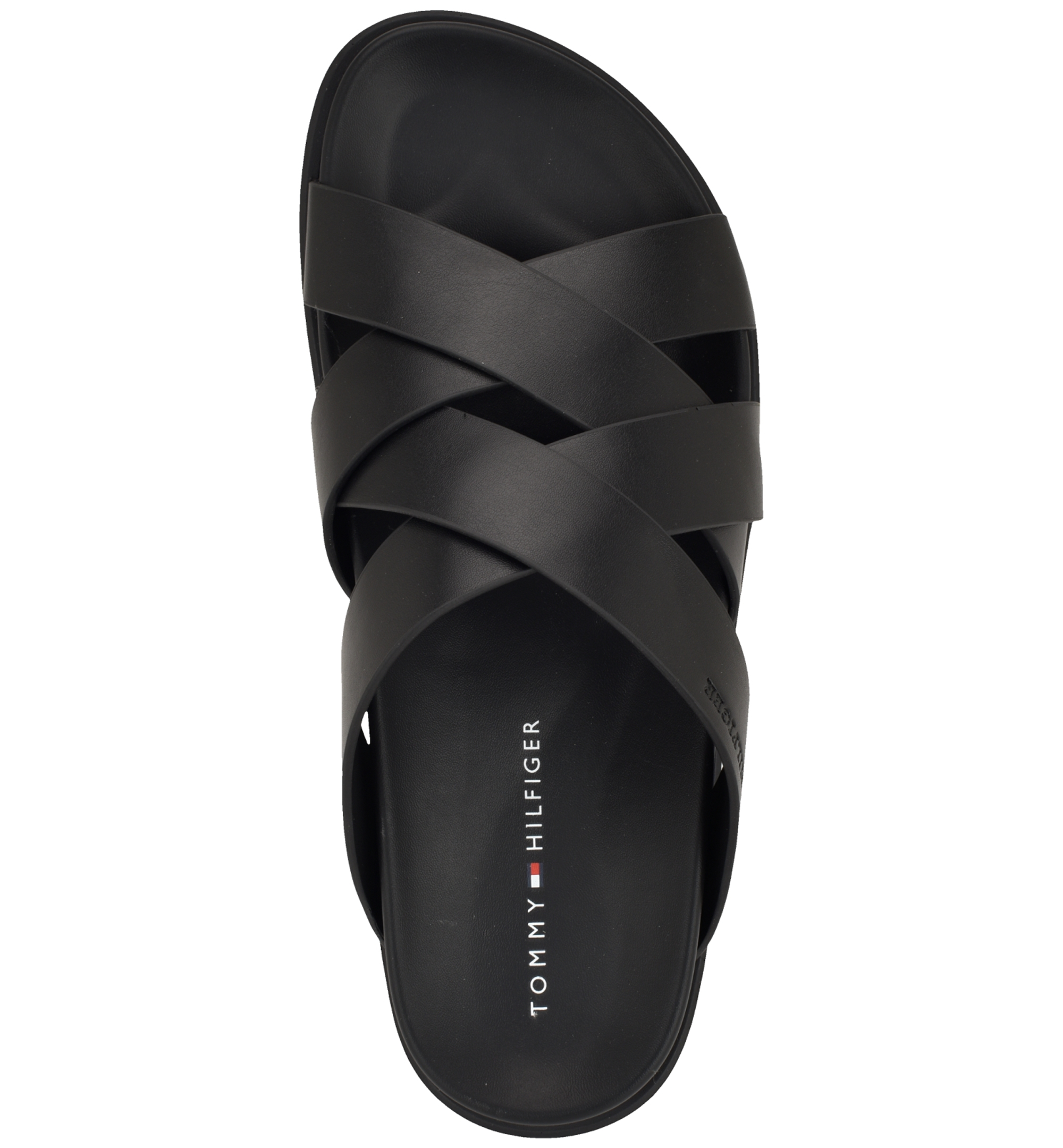Tommy Hilfiger Men's Bivin Slip-On Sandals - Black