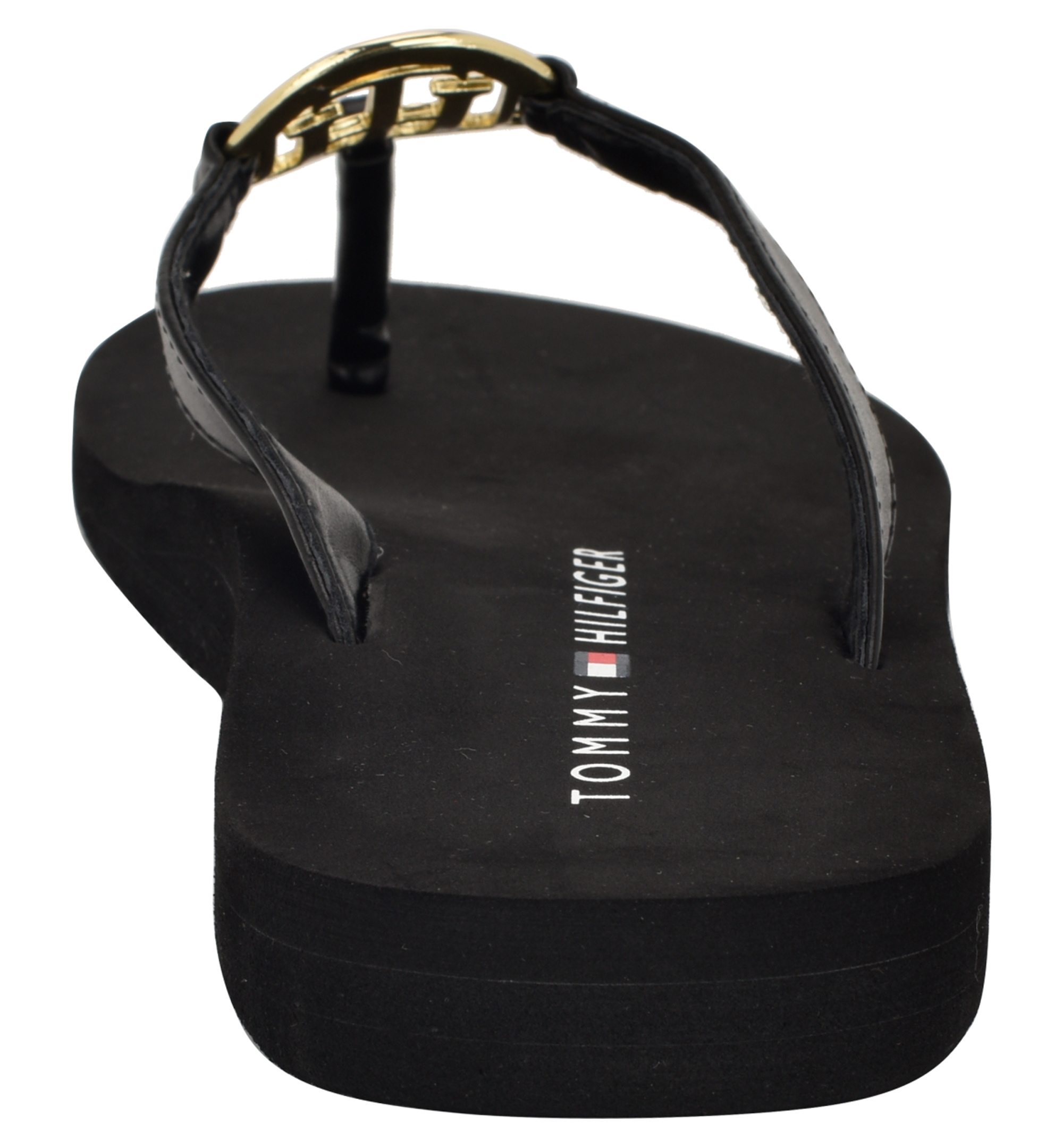 Tommy Hilfiger Women's Crelina Logo Flip Flop Sandals - Black