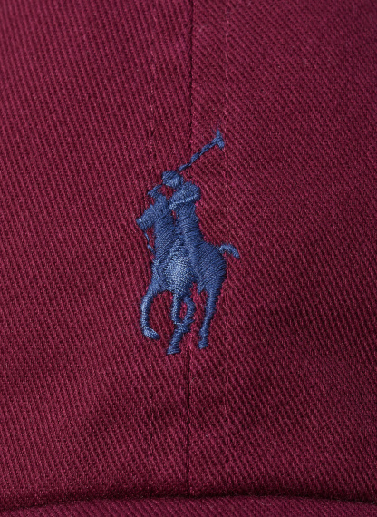 POLO RALPH LAUREN Cap – DUNKELROT