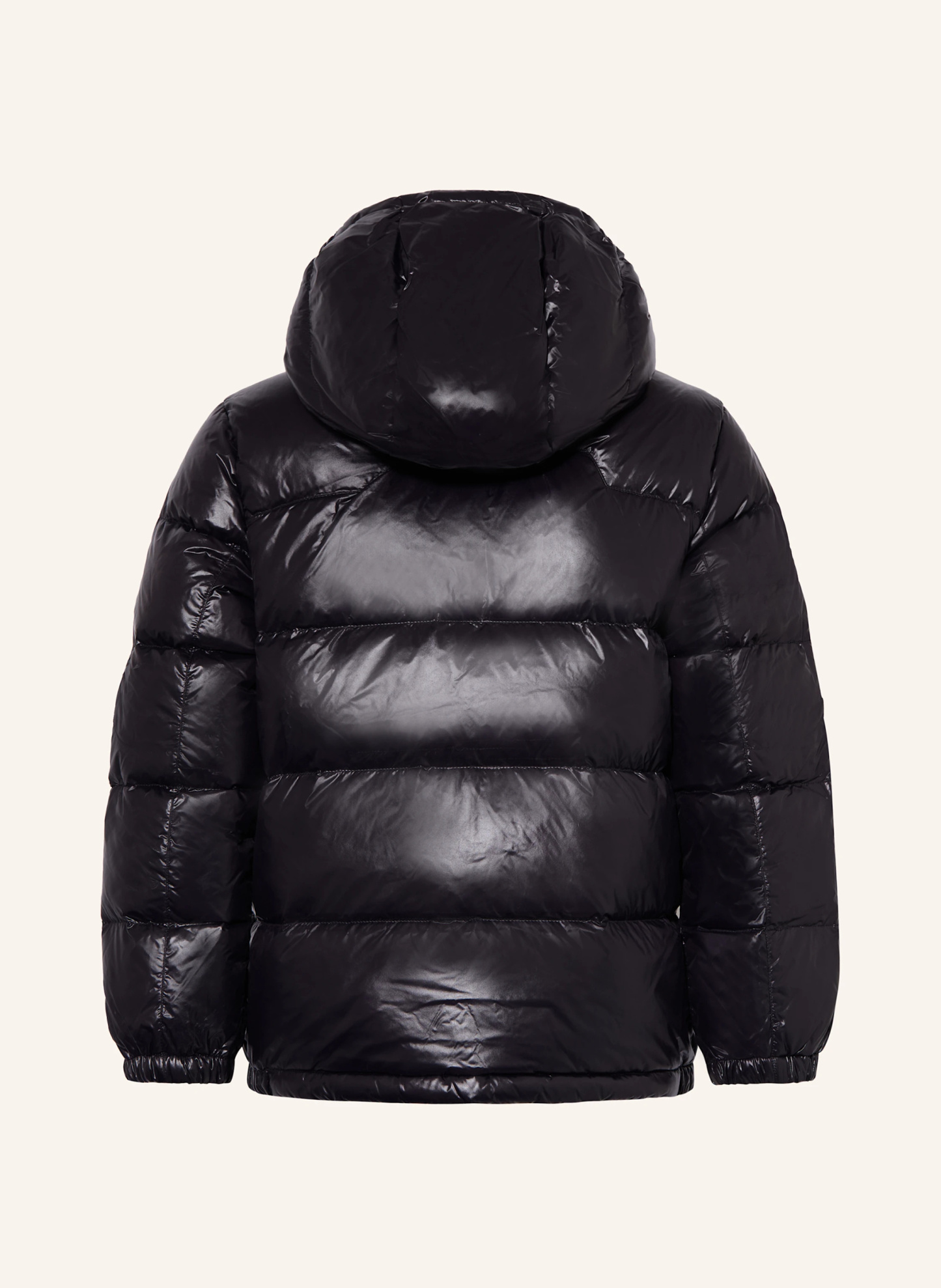 POLO RALPH LAUREN Daunenjacke mit abnehmbarer Kapuze – SCHWARZ